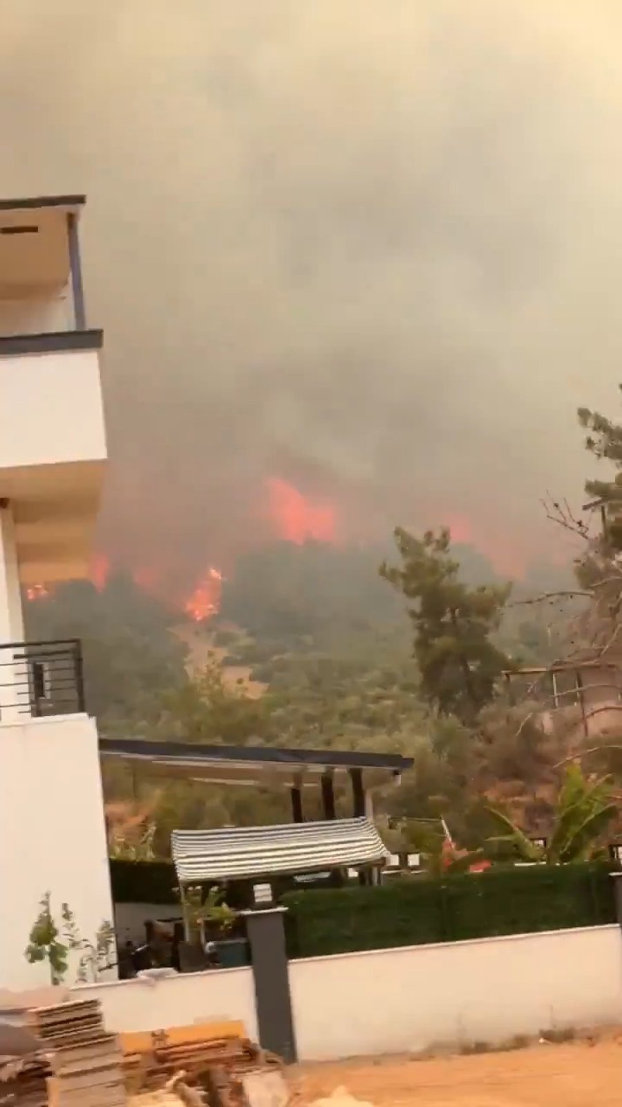 השריפות במערב טורקיה