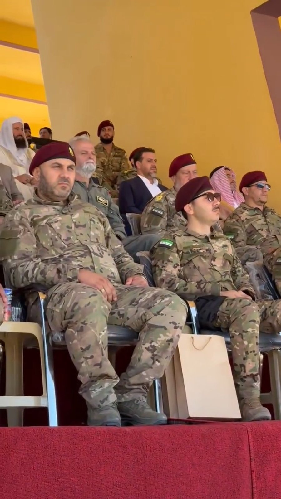 הקראת פסוקי הקוראן בפתיחת טקס הסיום