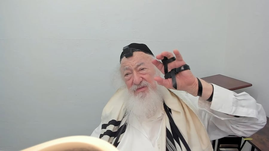 הרב יעקב דוד סטפנסקי בשיעור על מסכת בבא בתרא