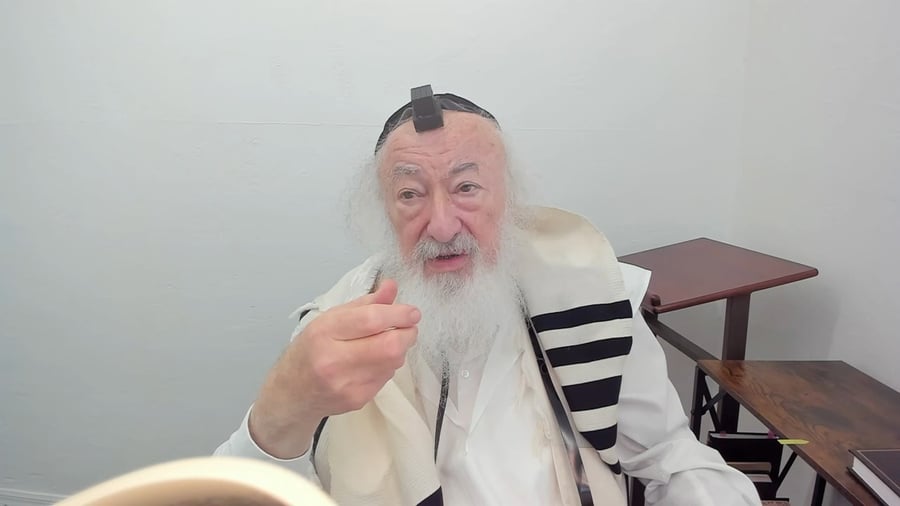 הרב יעקב דוד סטפנסקי בשיעור על מסכת בבא בתרא