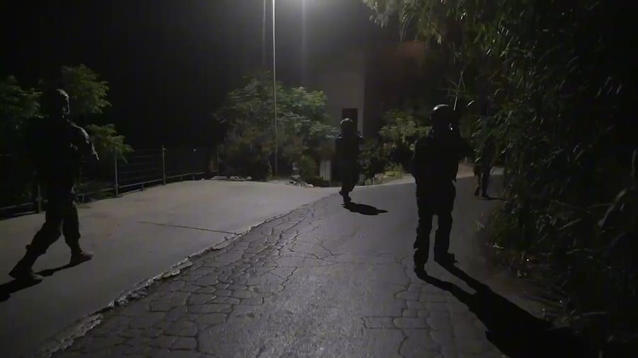  תיעוד מפעילות כוחות צה"ל ביהודה ושומרון