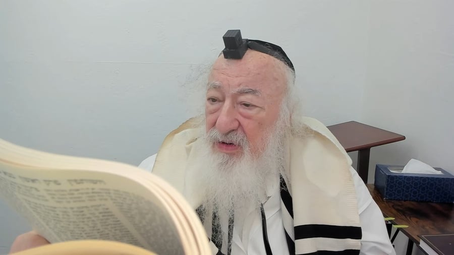 הרב יעקב דוד סטפנסקי בשיעור על מסכת בבא בתרא