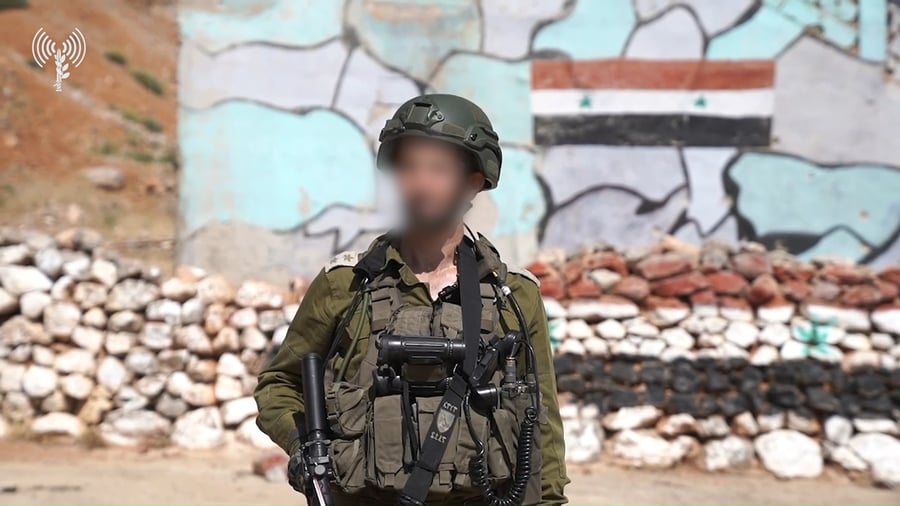 הצהרת סגן מ' מהשטח