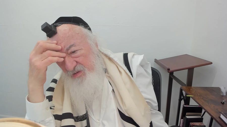 הרב יעקב דוד סטפנסקי בשיעור על מסכת בבא בתרא