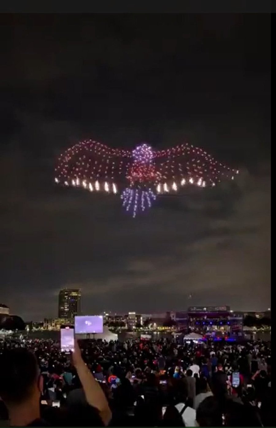 הרחפנים בחגיגות העצמאות בארה"ב