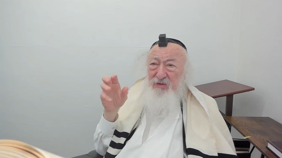 הרב יעקב דוד סטפנסקי בשיעור על מסכת בבא בתרא