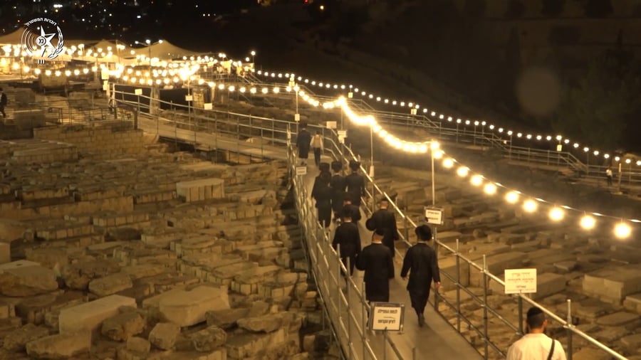 פעילות המשטרה בהילולת ה'אור החיים' בשנה שעברה