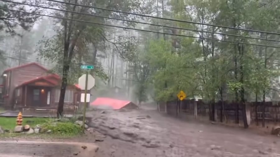 השיטפונות בניו מקסיקו