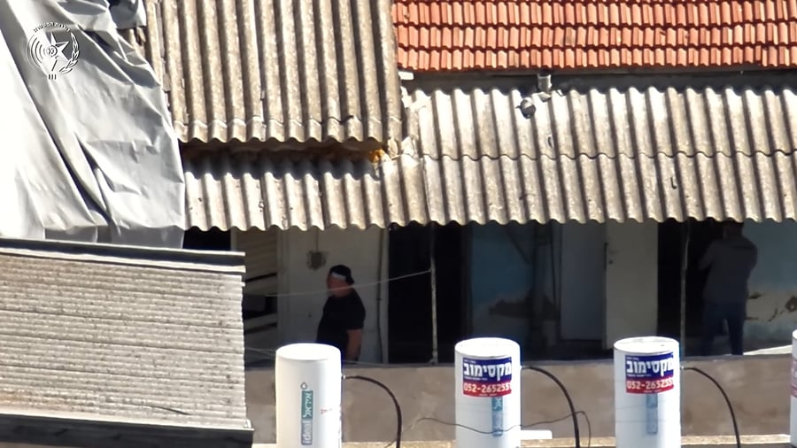 תיעוד מהרחפן של מבצע המעצרים