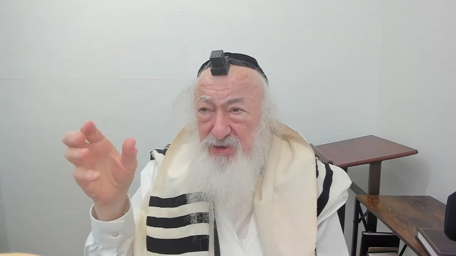 הרב יעקב דוד סטפנסקי בשיעור על מסכת בבא בתרא