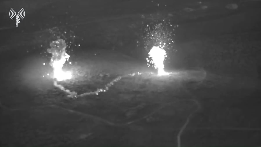 תיעוד נוסף מהשמדת תשתיות טרור של חיזבאללה