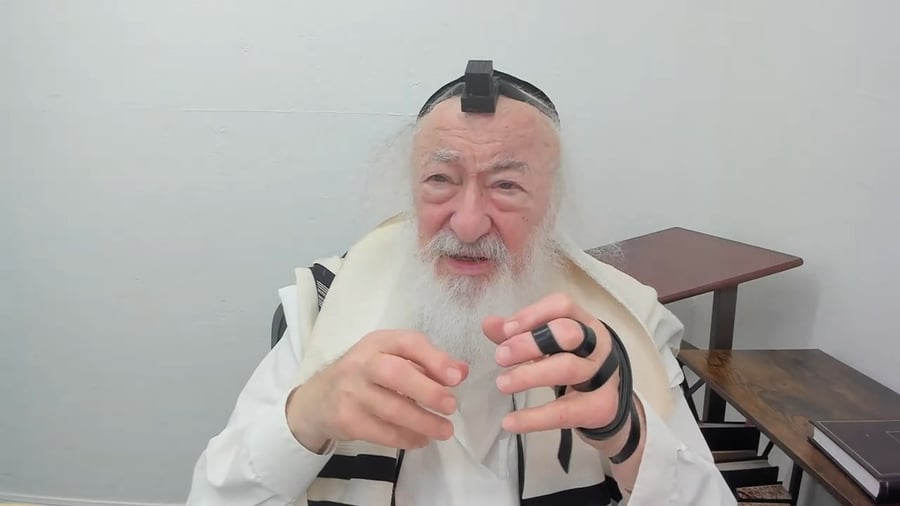 הרב יעקב דוד סטפנסקי בשיעור על מסכת בבא בתרא