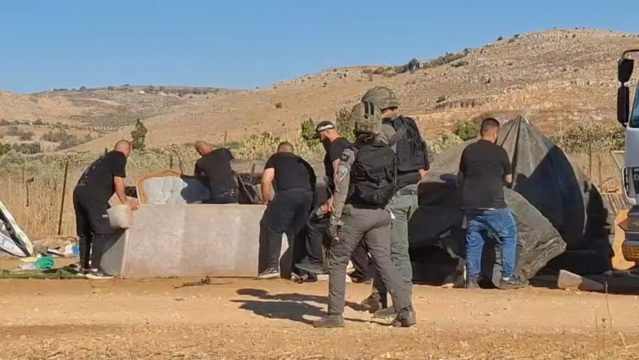 הפינוי הבוקר