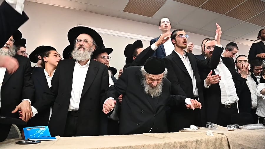 שמחת נישואי נין הגר"ד לנדו