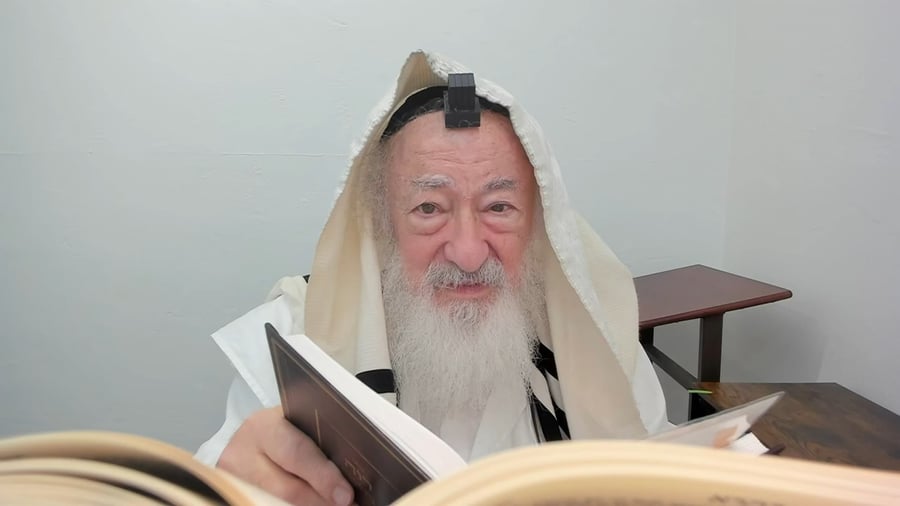 הרב יעקב דוד סטפנסקי בשיעור על מסכת בבא בתרא