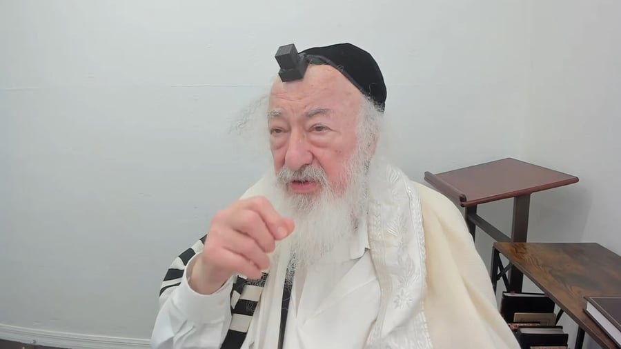 הרב יעקב דוד סטפנסקי בשיעור על מסכת בבא בתרא