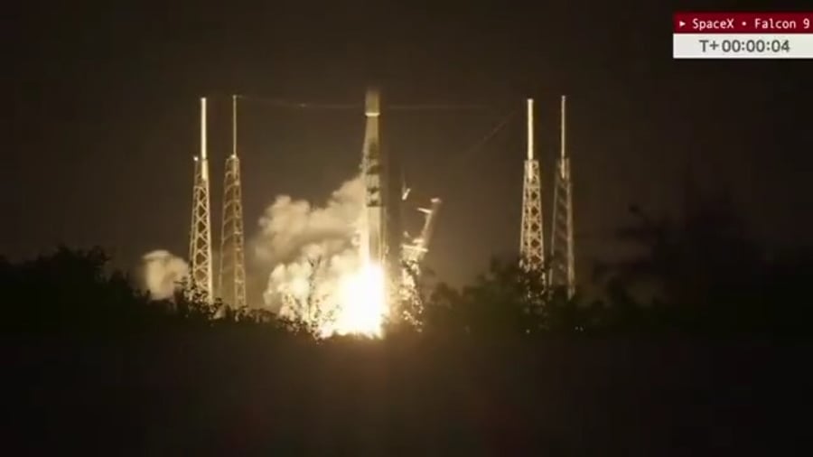 שיגור הלווין הישראלי