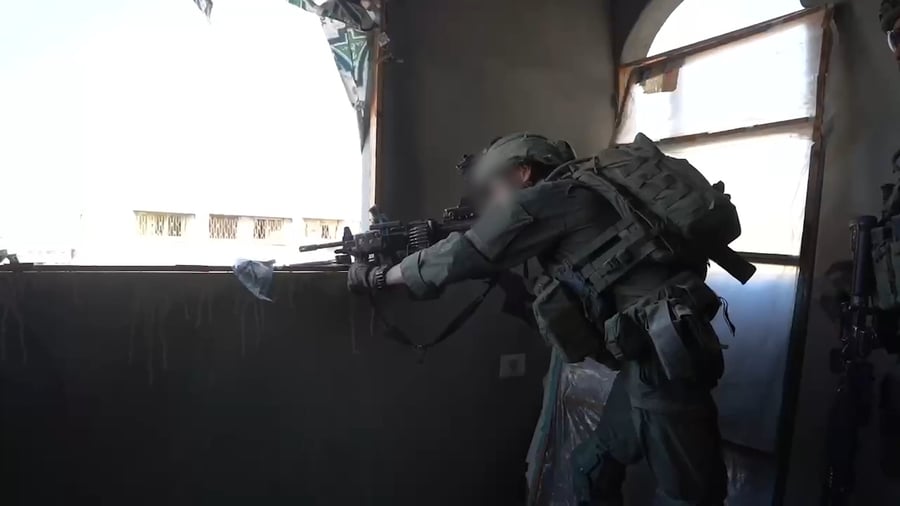 פעילות כוחות צוות הקרב של חטיבה 7 בצפון רצועת עזה