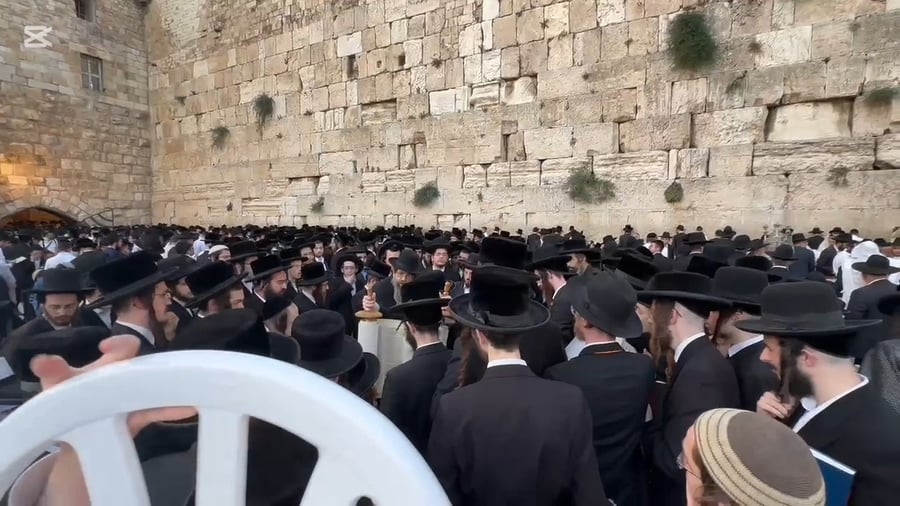 שבעה עשר בתמוז תשפ"ה בכותל המערבי