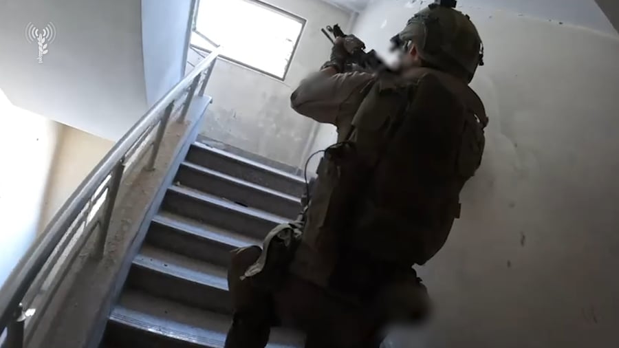 פעילות כוחות היחידה הרב-ממדית ברצועת עזה