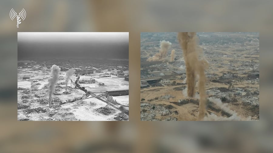 כך נראה השמדת המנהרה