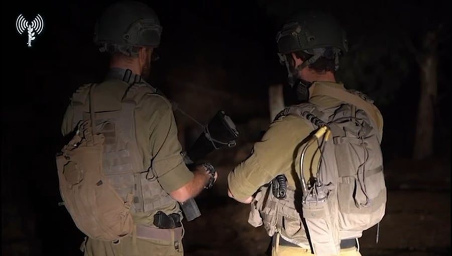 תיעוד מהזירה בחטיבת המנשה 