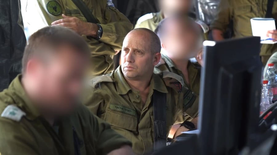 תיעוד מהערכת המצב בחמ״ל הקדמי בשטח