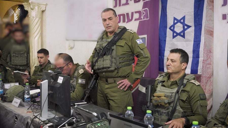 הרמטכ"ל זמיר בעזה