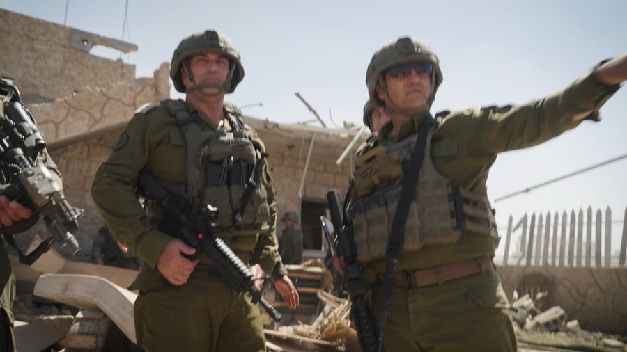 הרמטכ"ל זמיר בעזה