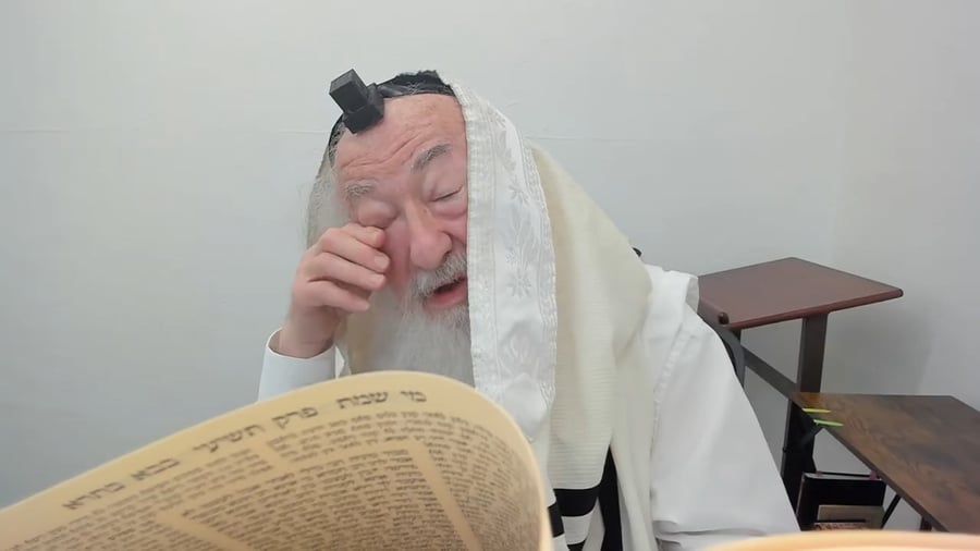 הרב יעקב דוד סטפנסקי בשיעור על מסכת בבא בתרא