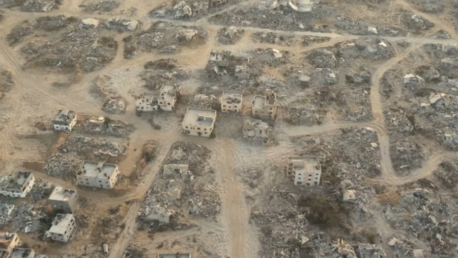 תיעודים מהשמדת תשתיות טרור בחאן יונס