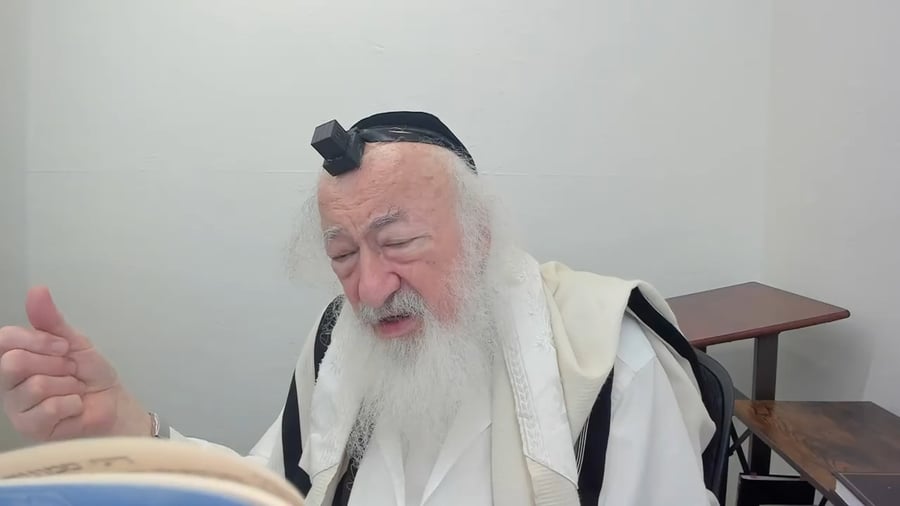 הרב יעקב דוד סטפנסקי בשיעור על מסכת סנהדרין