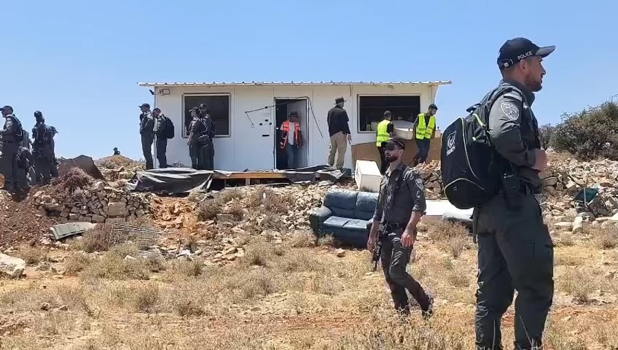 הפינוי היום בבנימין