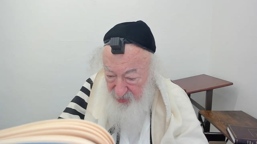 הרב יעקב דוד סטפנסקי בשיעור על מסכת סנהדרין