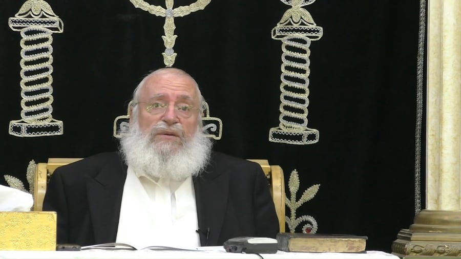 הגאון רבי אשר וייס בדבריו לפני יציאתו לחו"ל