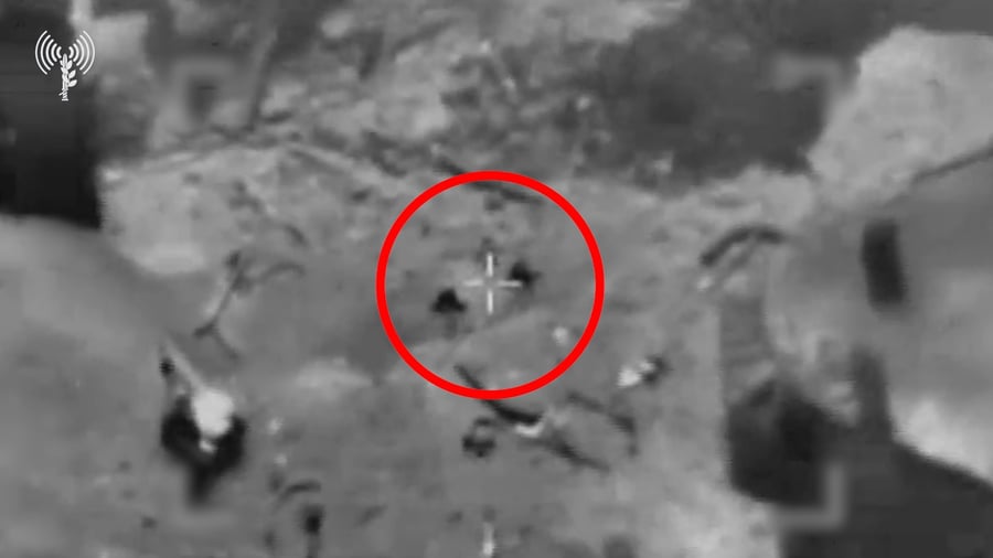 חיסול המחבלים שניסו להטמין מטענים באדמה