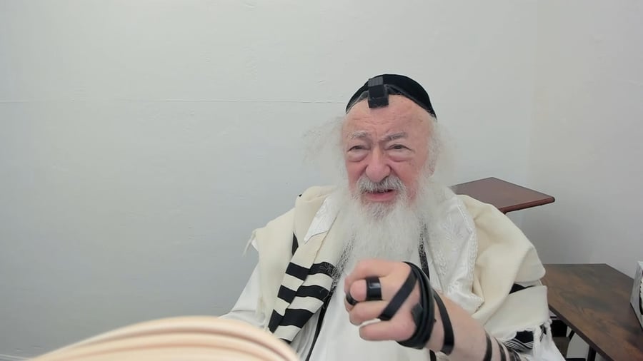 הרב יעקב דוד סטפנסקי בשיעור על מסכת סנהדרין