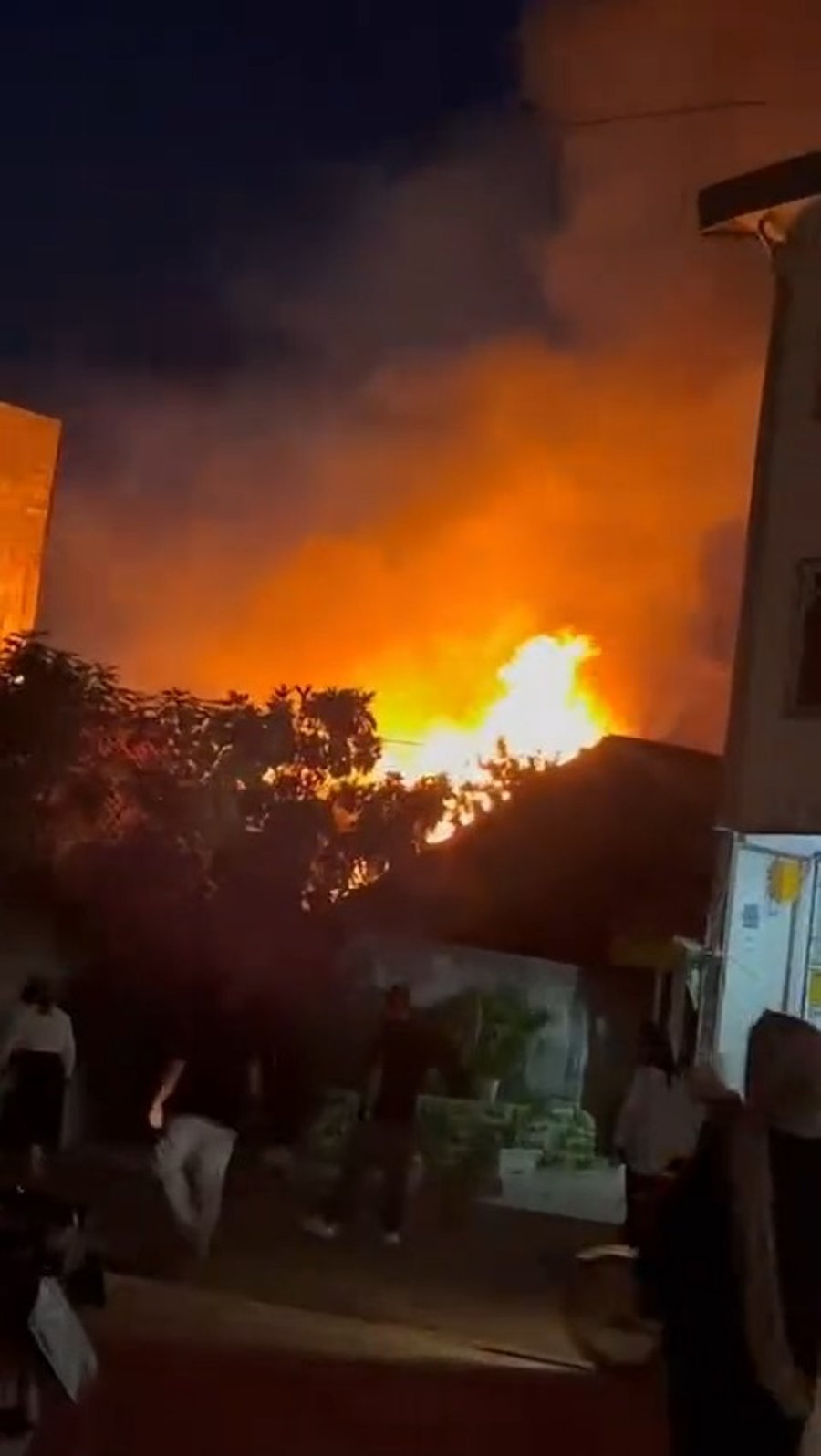 שריפה הלילה בצפון מערב איראן