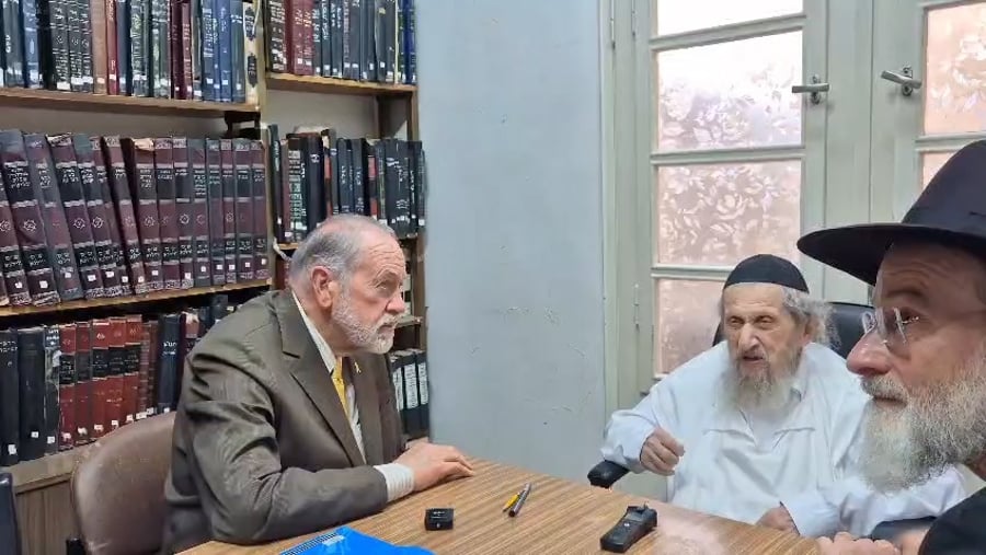 צפו בתיעוד עם שגריר ארה"ב