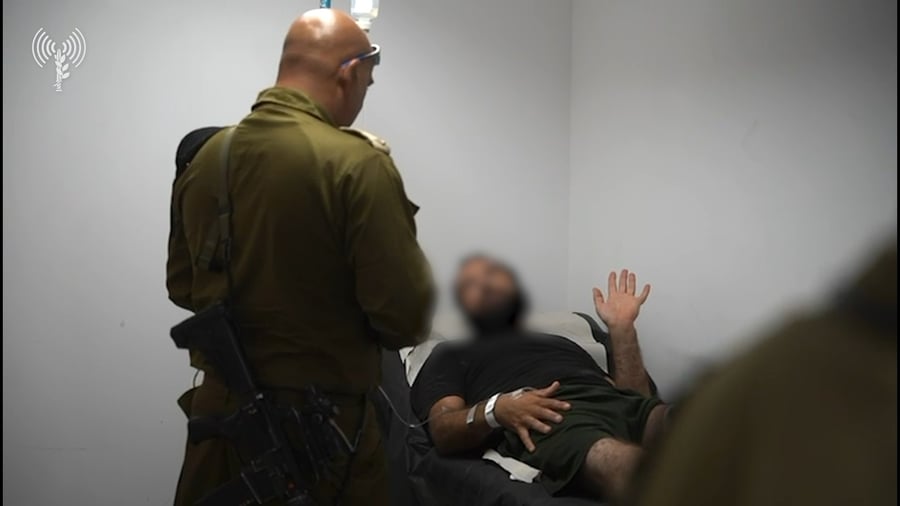 תיעוד מהמתקן הקדמי הנייד למיון וטיפול בפצועים בסוריה