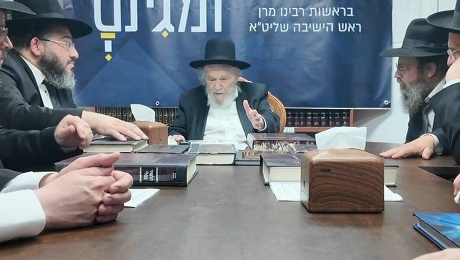 השו"ת עם ראש הישיבה