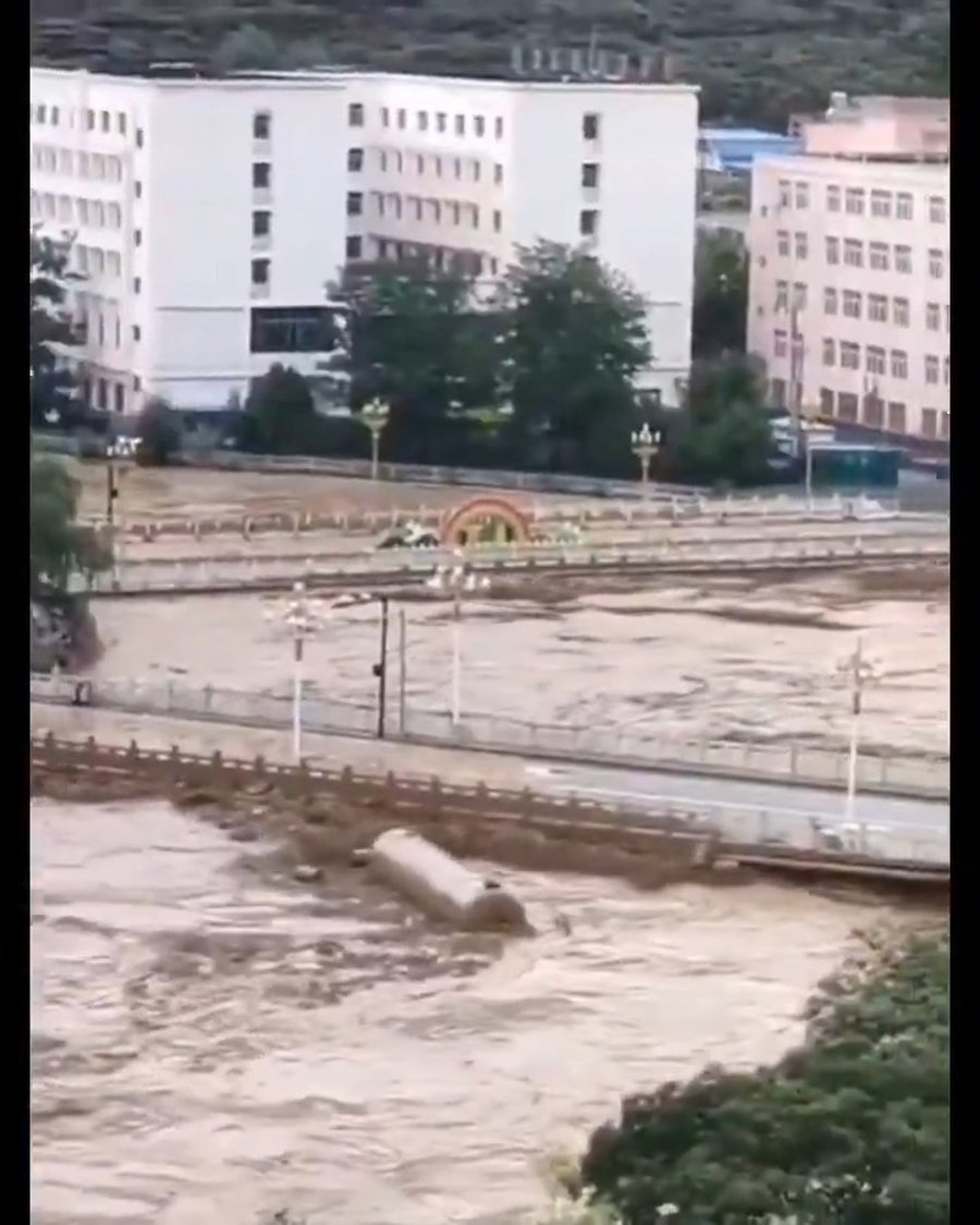 ההצפות בסין בימים האחרונים 