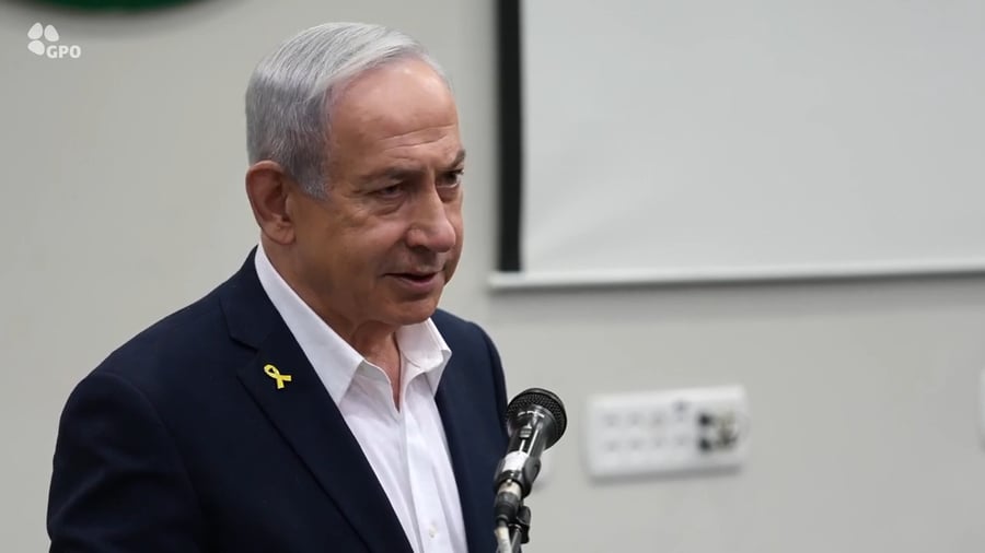 דברי ראש הממשלה נתניהו באגף המודיעין