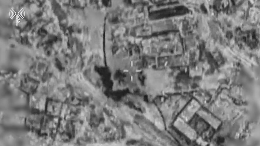 השמדת תוואי תת-קרקעי שאותר בסמוך למבנה ששימש בעבר כבית הספר 'אלרפעאי'