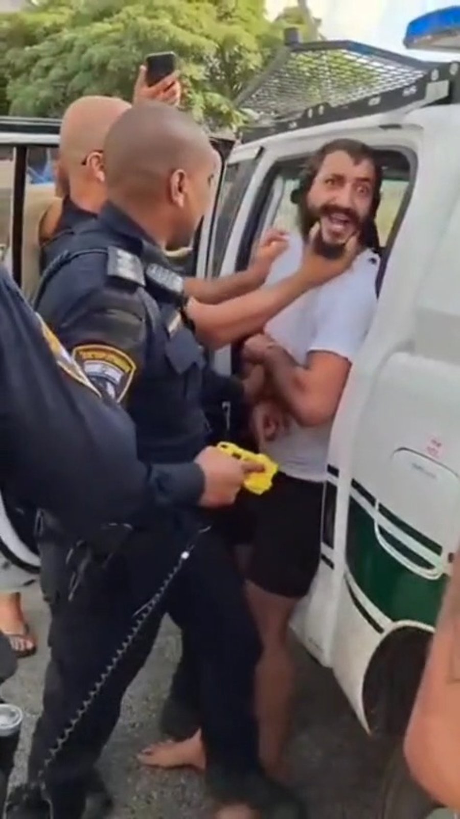 המעצר על ידי המשטרה