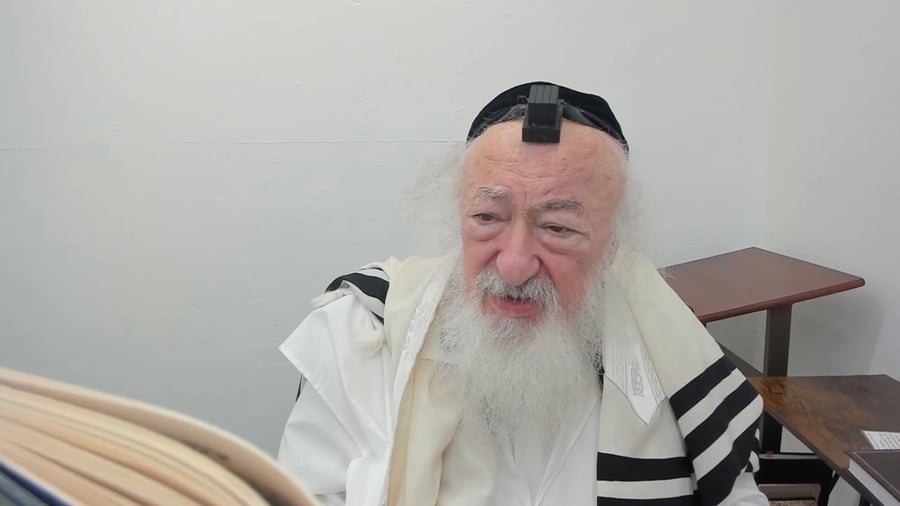 הרב יעקב דוד סטפנסקי בשיעור על מסכת סנהדרין