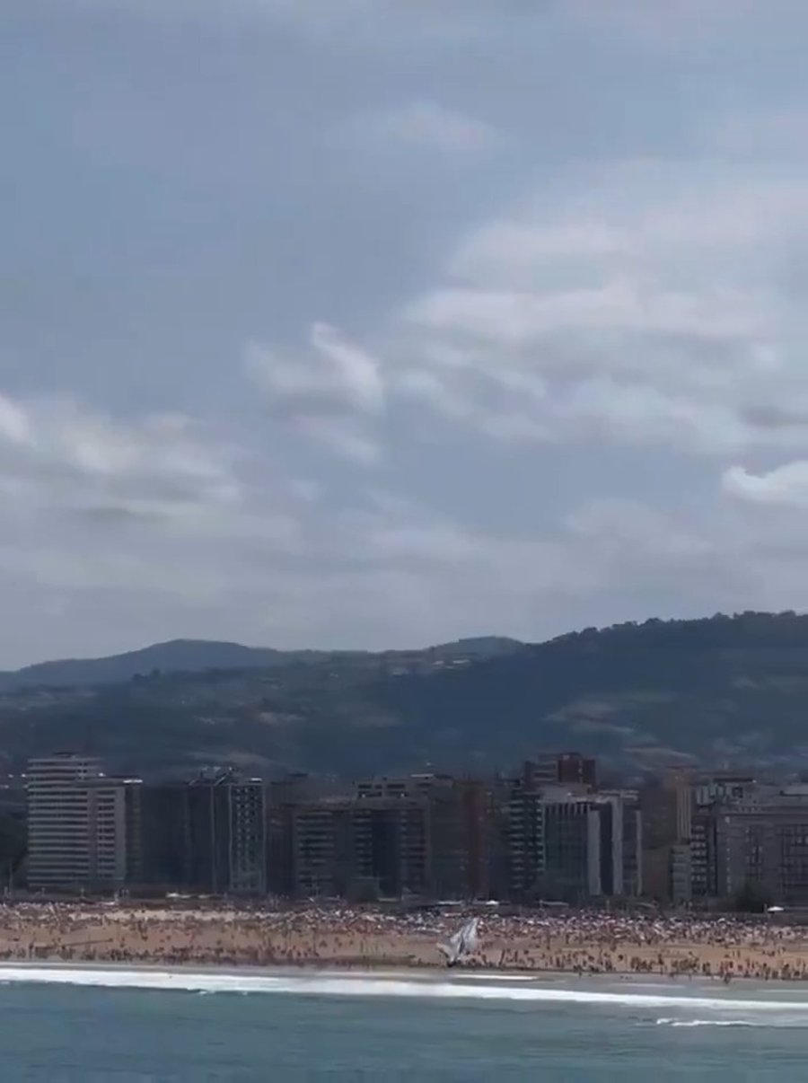 התמרון המסוכן של המטוס הספרדי