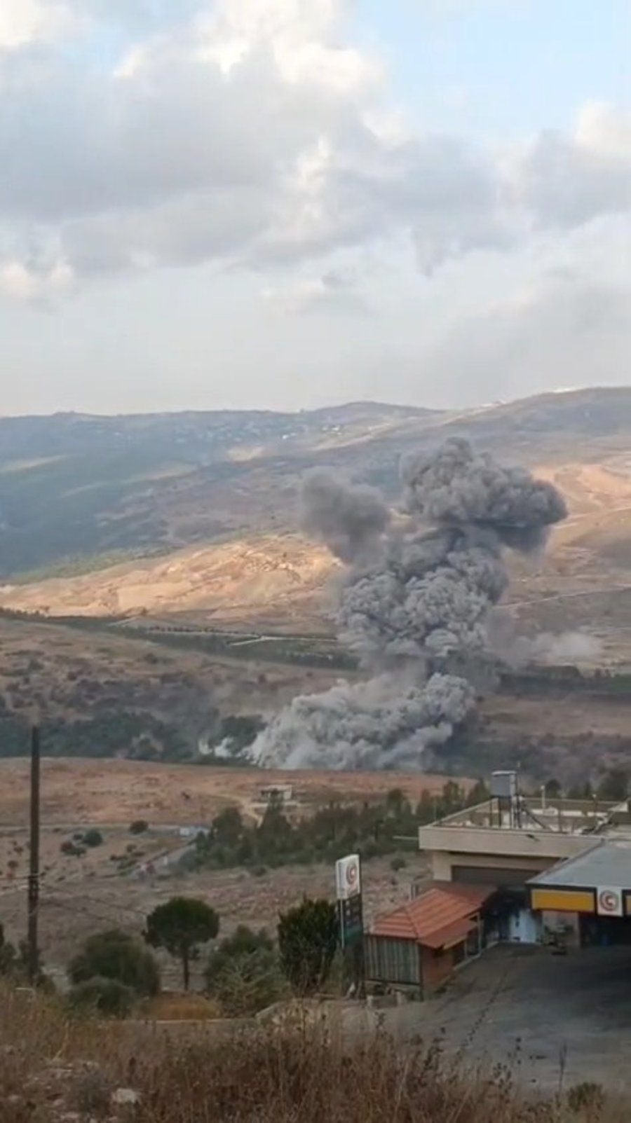 התקיפות בלבנון הערב