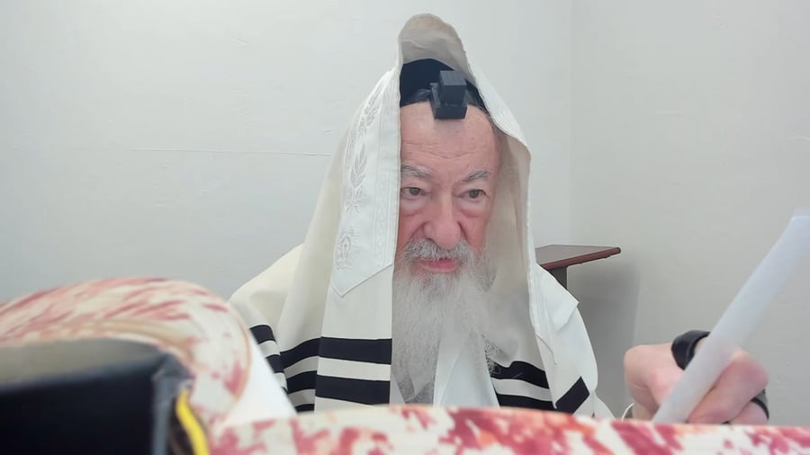 הרב יעקב דוד סטפנסקי בשיעור על מסכת סנהדרין