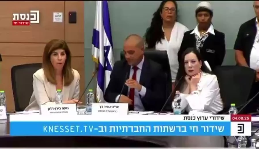 טלי גוטליב בוועדה